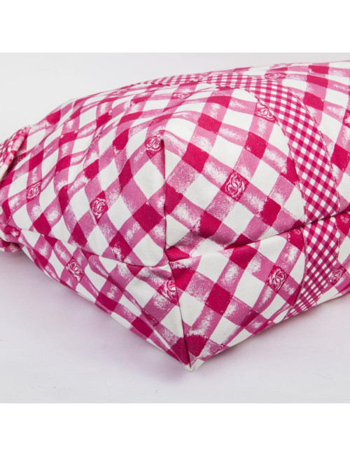 Sac CHANEL Cabas rouge et blanc