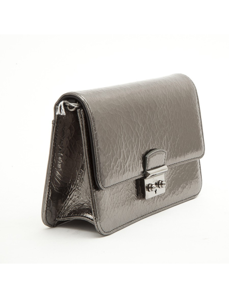 Sac pochette  Miss Dior  DIOR cuir craquelé  canon de fusil