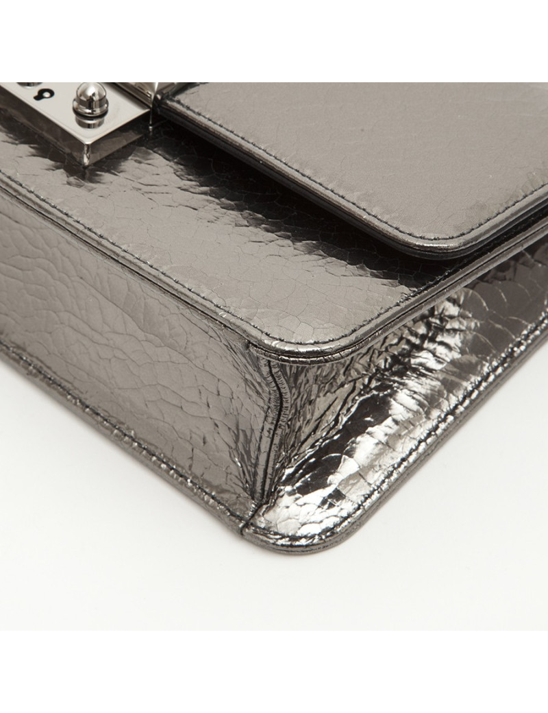 Sac pochette  Miss Dior  DIOR cuir craquelé  canon de fusil