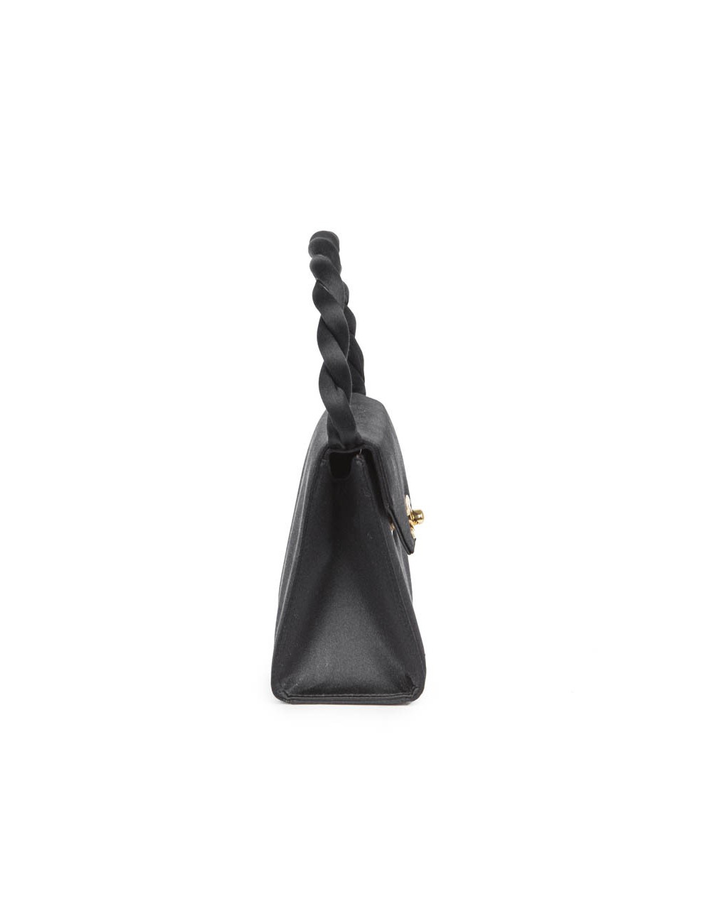 Sac CHANEL satin noir