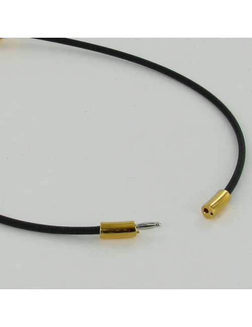  Tour de cou en cuir TRIC TRAC lien HERMES