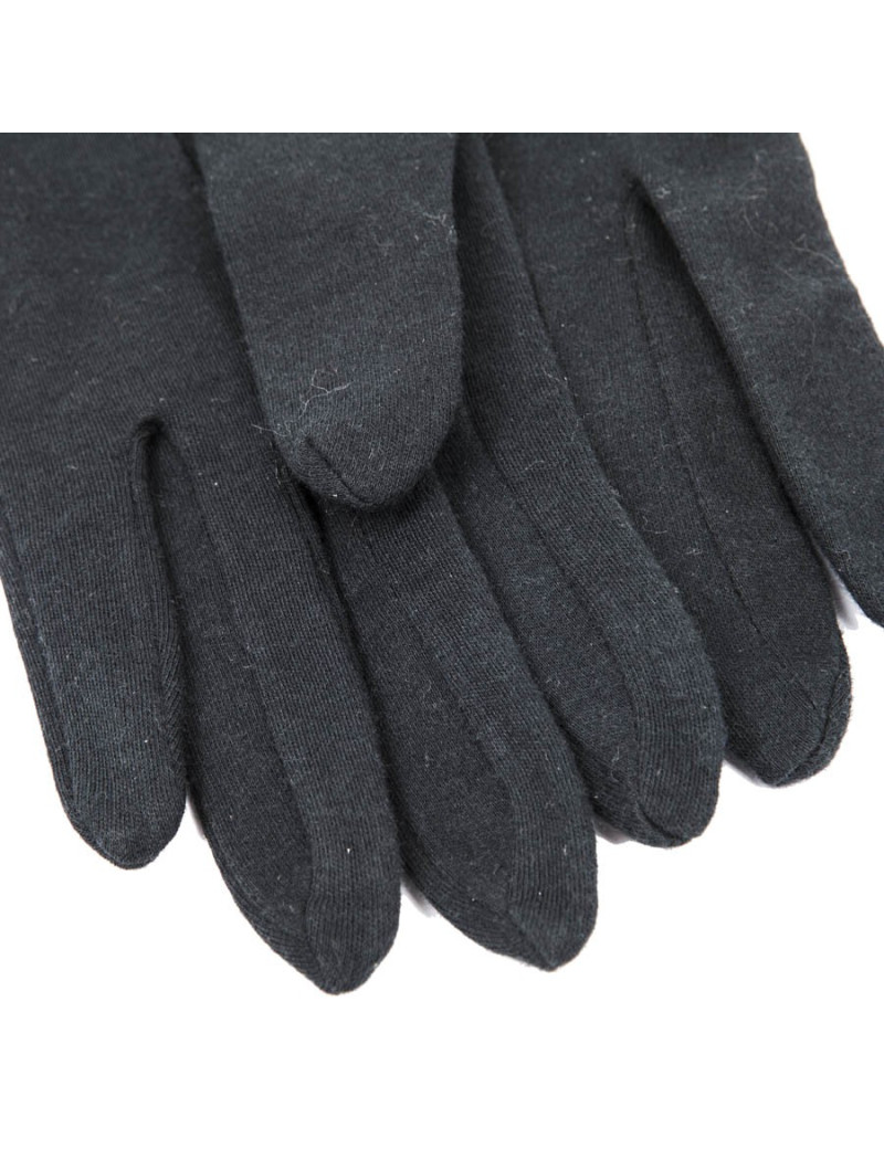 Gants AGNELLE Femme  en jersey noir