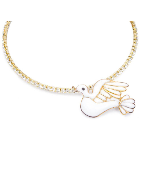 Collier ras de cou LOU DE LA FALAISE