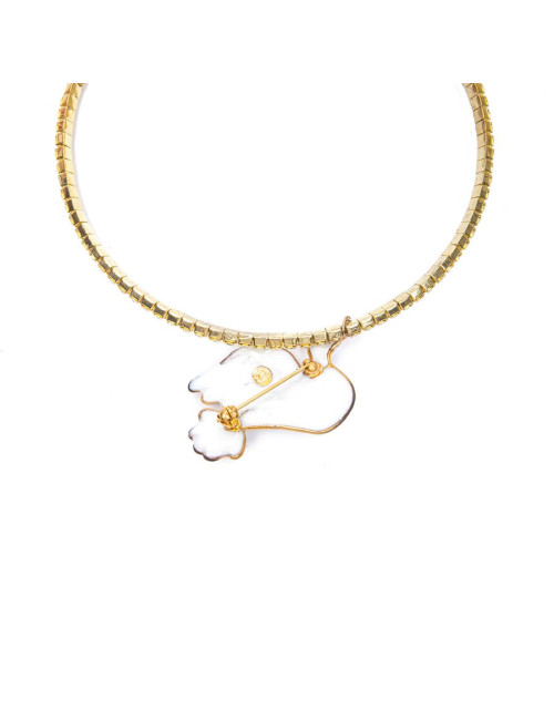 Collier ras de cou LOU DE LA FALAISE