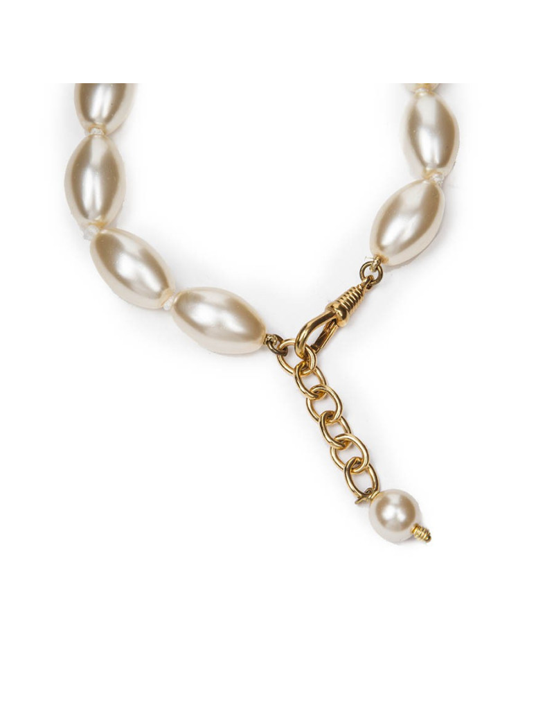 Collier CHANEL camélia bicolore