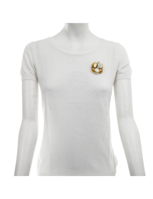 Broche MARGUERITE DE VALOIS pâte de verre 