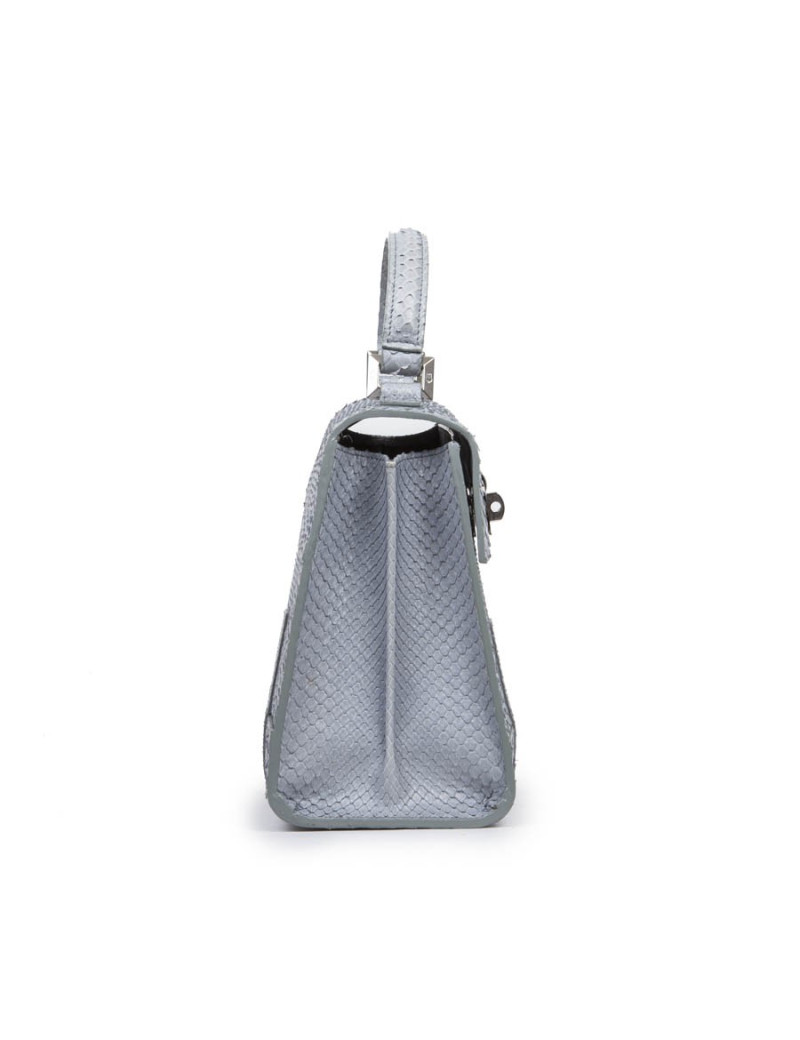 Sac GRATIANNE BASCANS python gris