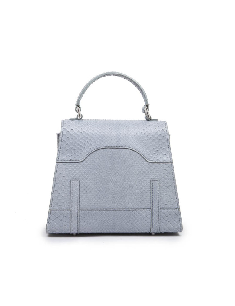 Sac GRATIANNE BASCANS python gris