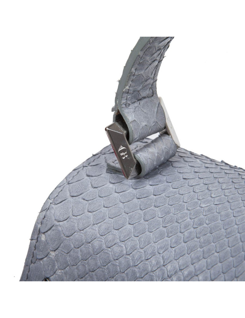 Sac GRATIANNE BASCANS python gris