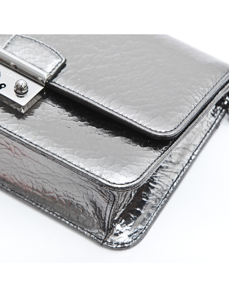 Sac pochette  Miss Dior  DIOR cuir craquelé  canon de fusil