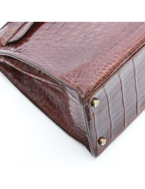 Kelly 35 HERMES Année 1959 marron Vintage