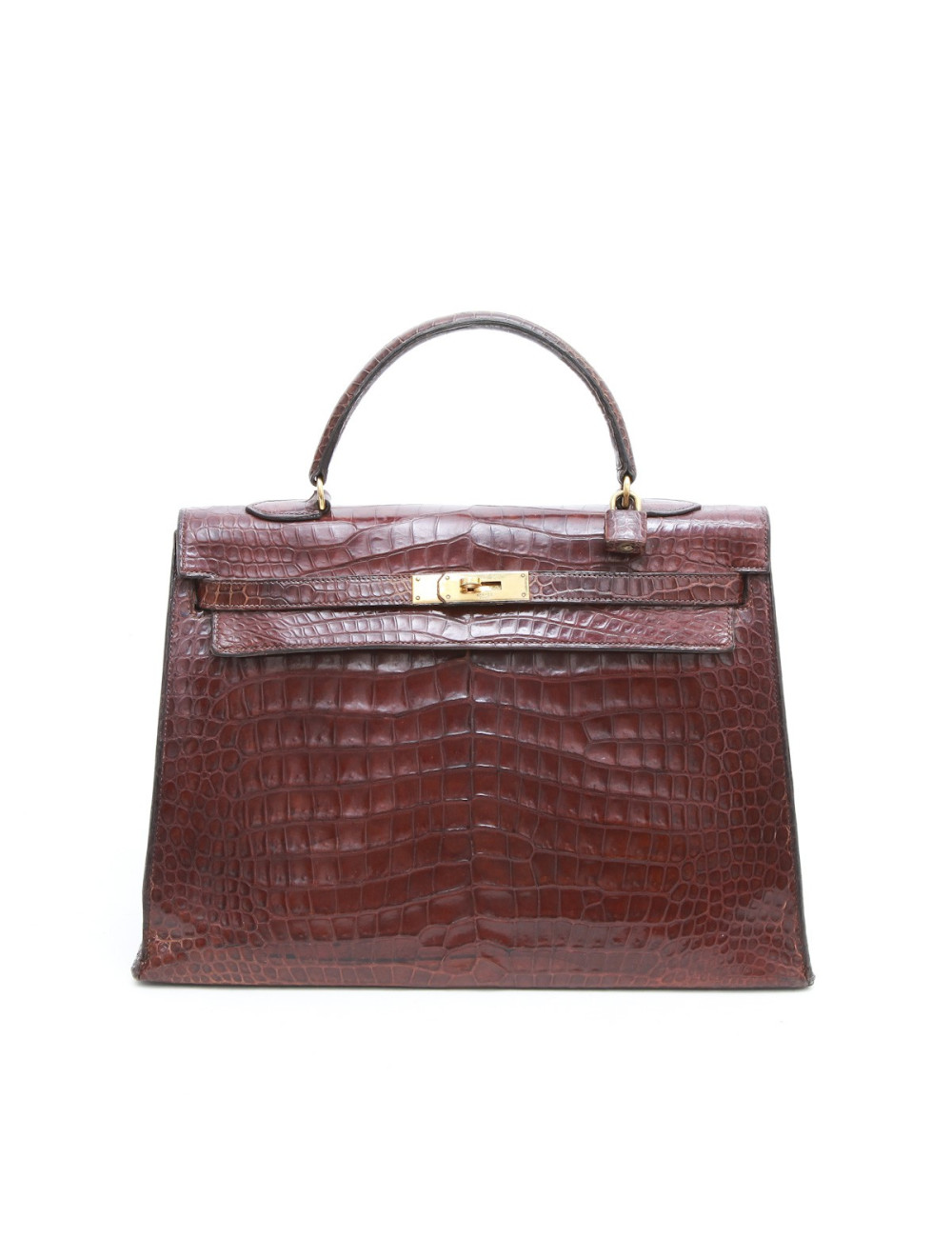 Kelly 35 HERMES Année 1959 marron Vintage
