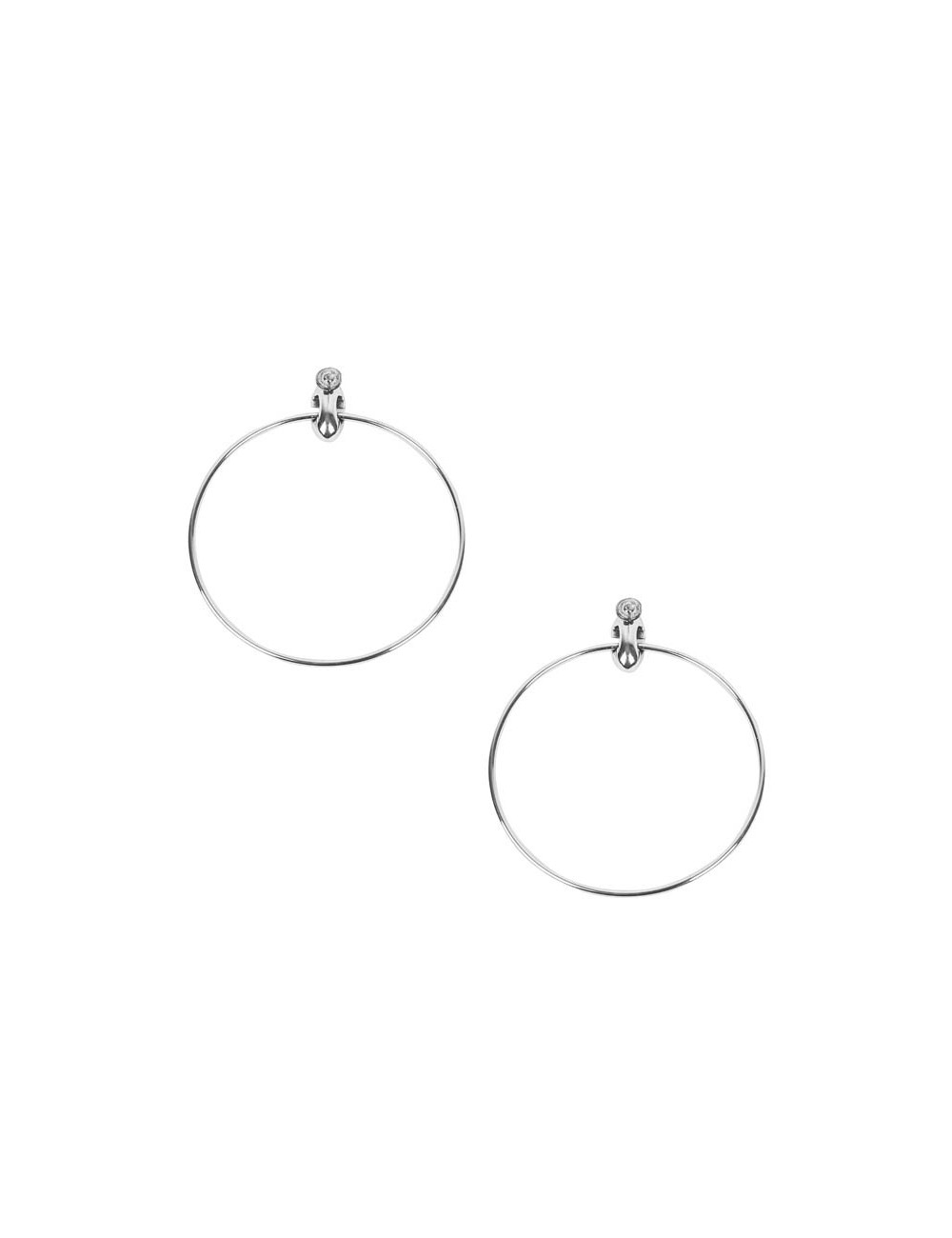 HERMEShopp earrings in sterling silver Ag925