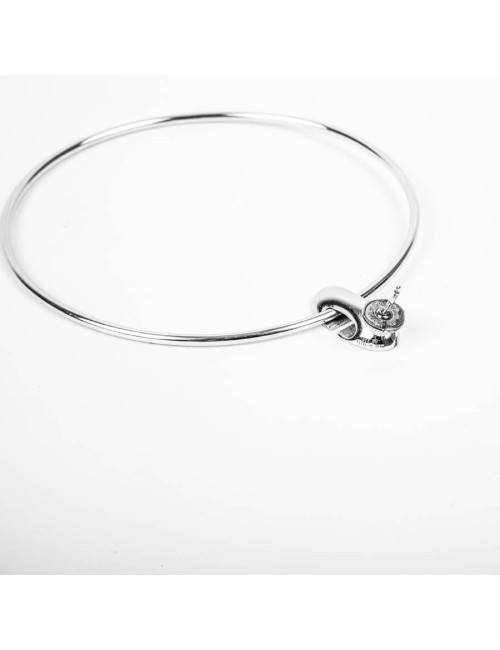 HERMEShopp earrings in sterling silver Ag925