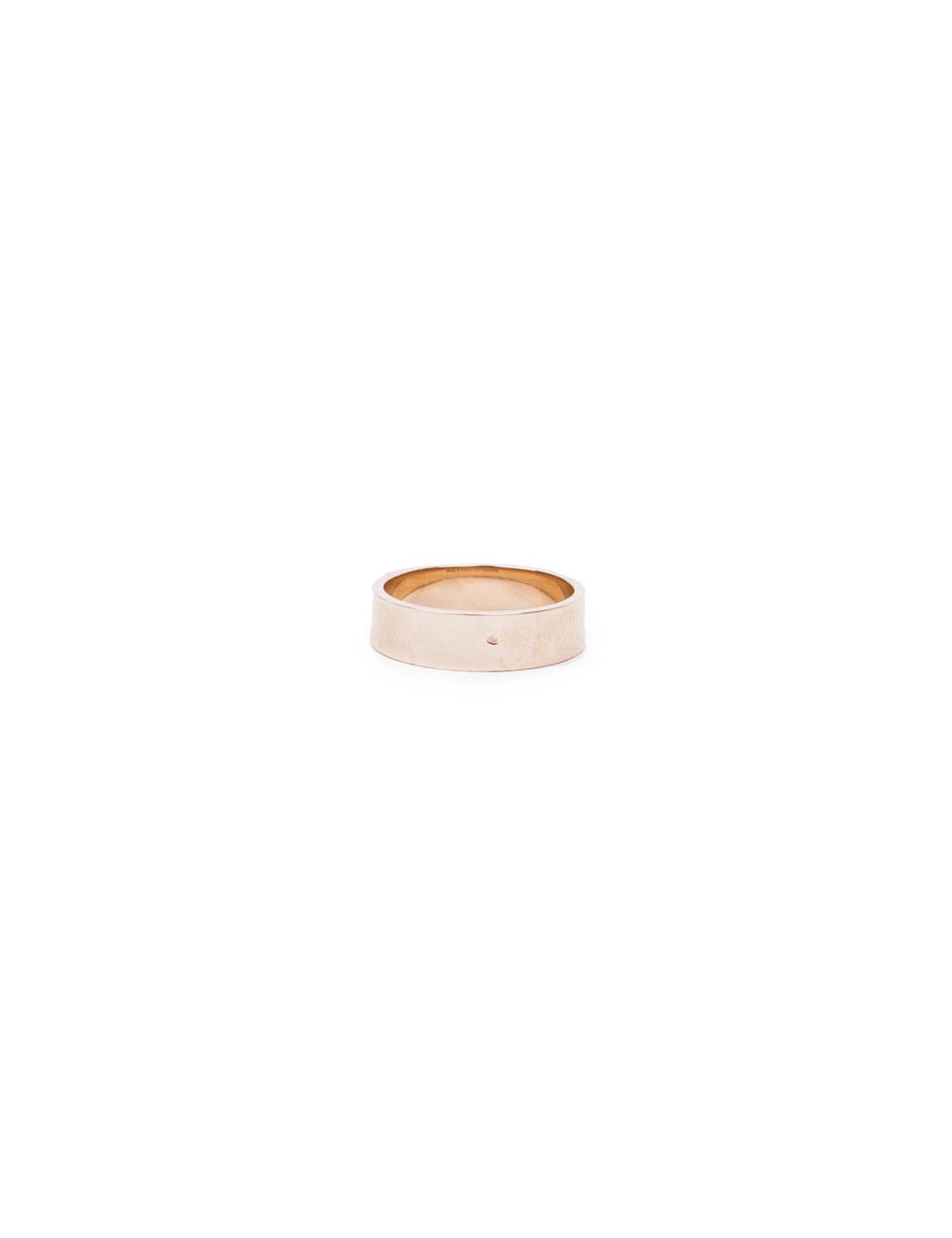 Bague Collier de chien en or rose PM T 52 