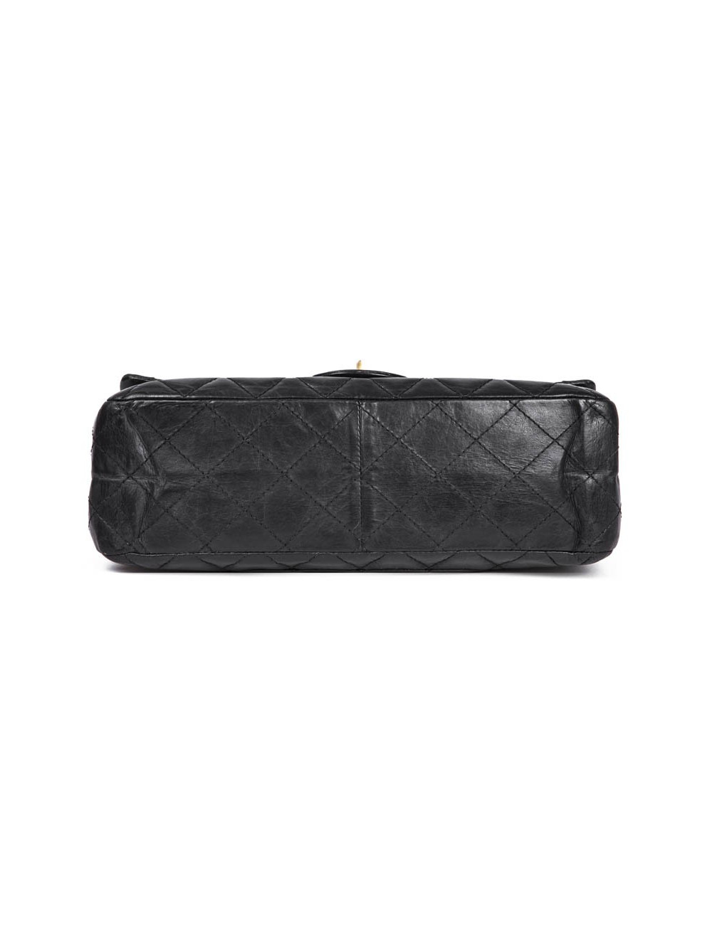 Sac 2.55 cuir vieilli noir  CHANEL