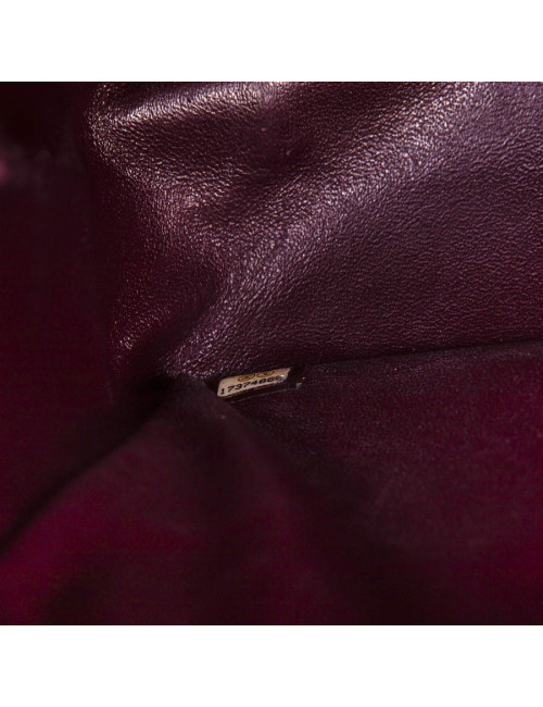 Sac 2.55 cuir vieilli noir  CHANEL