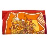 HERMES 'Bouquets Sellier' shawl in multicolored cashmere and silk