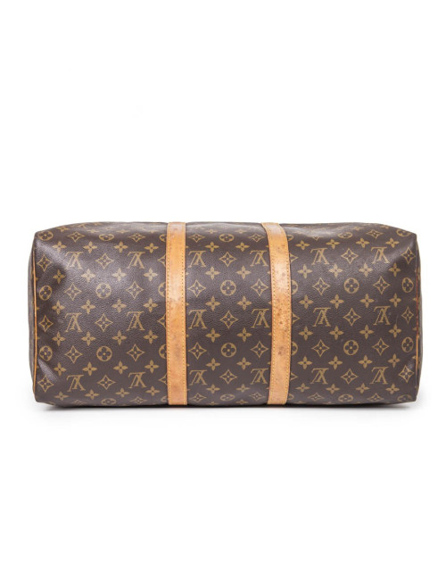 LOUIS VUITTON keepall 50 bag in brown Monogram canvas