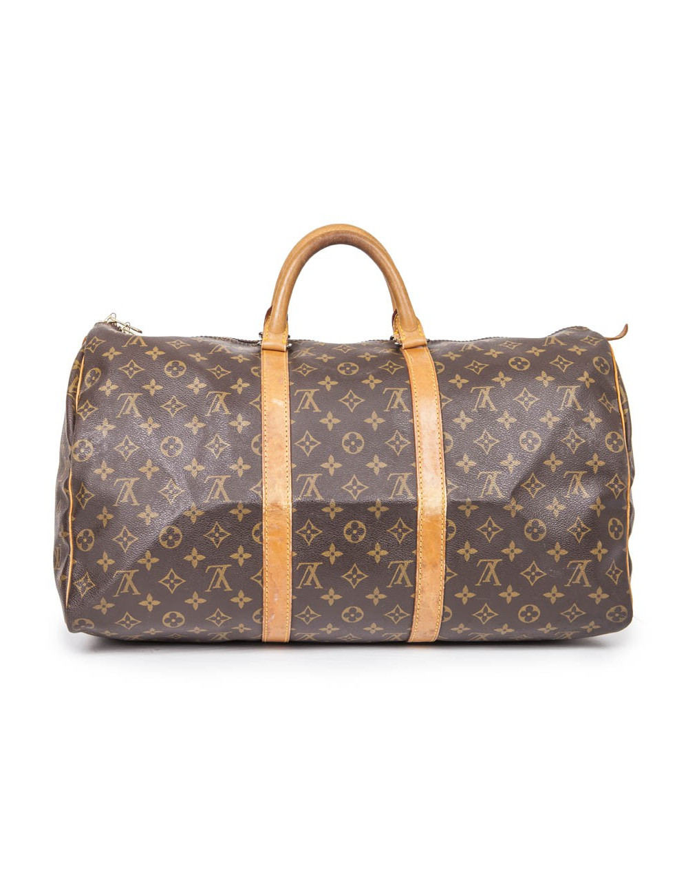 LOUIS VUITTON keepall 50 bag in brown Monogram canvas