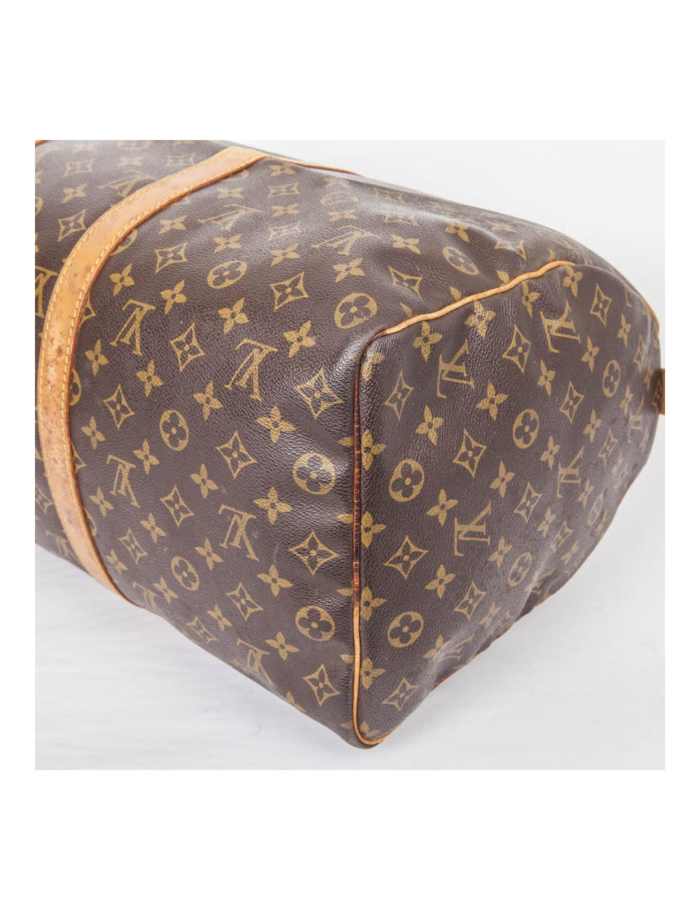 LOUIS VUITTON keepall 50 bag in brown Monogram canvas
