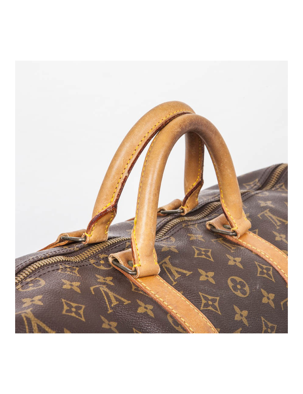 LOUIS VUITTON keepall 50 bag in brown Monogram canvas