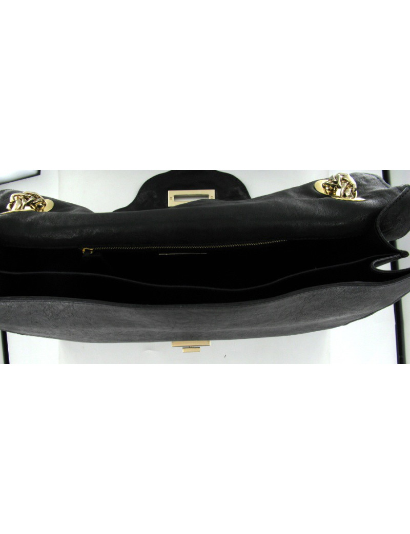 Sac BALMAIN GM en cuir veilli mat