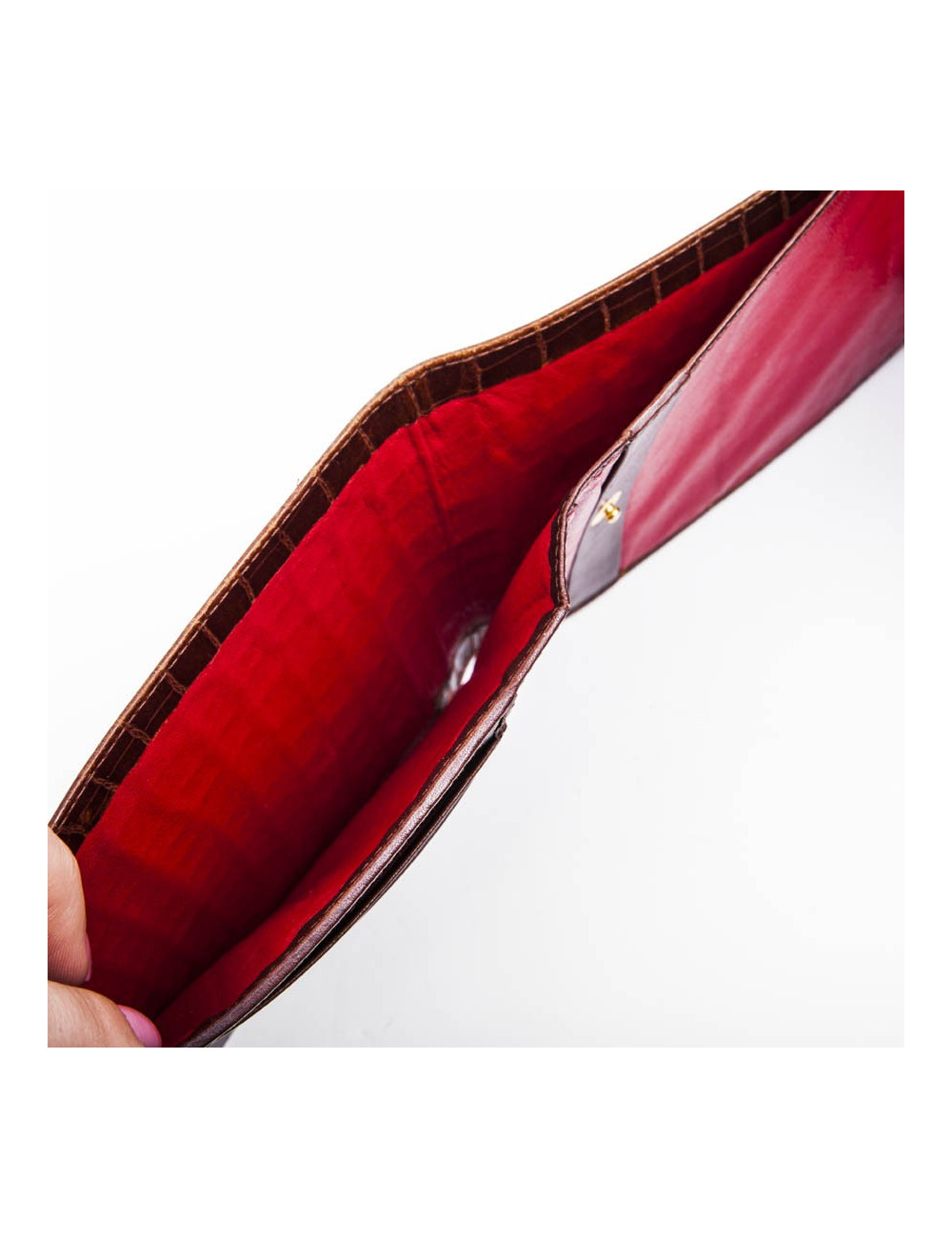 Portefeuille CELINE en crocodile Vintage