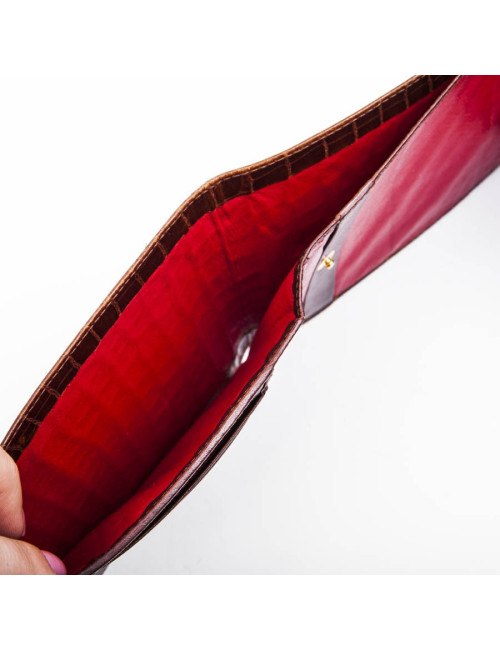 Portefeuille CELINE en crocodile Vintage