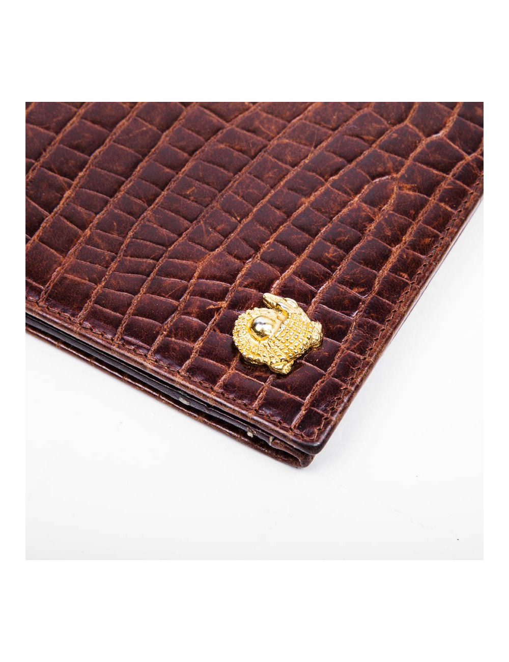 Portefeuille CELINE en crocodile Vintage