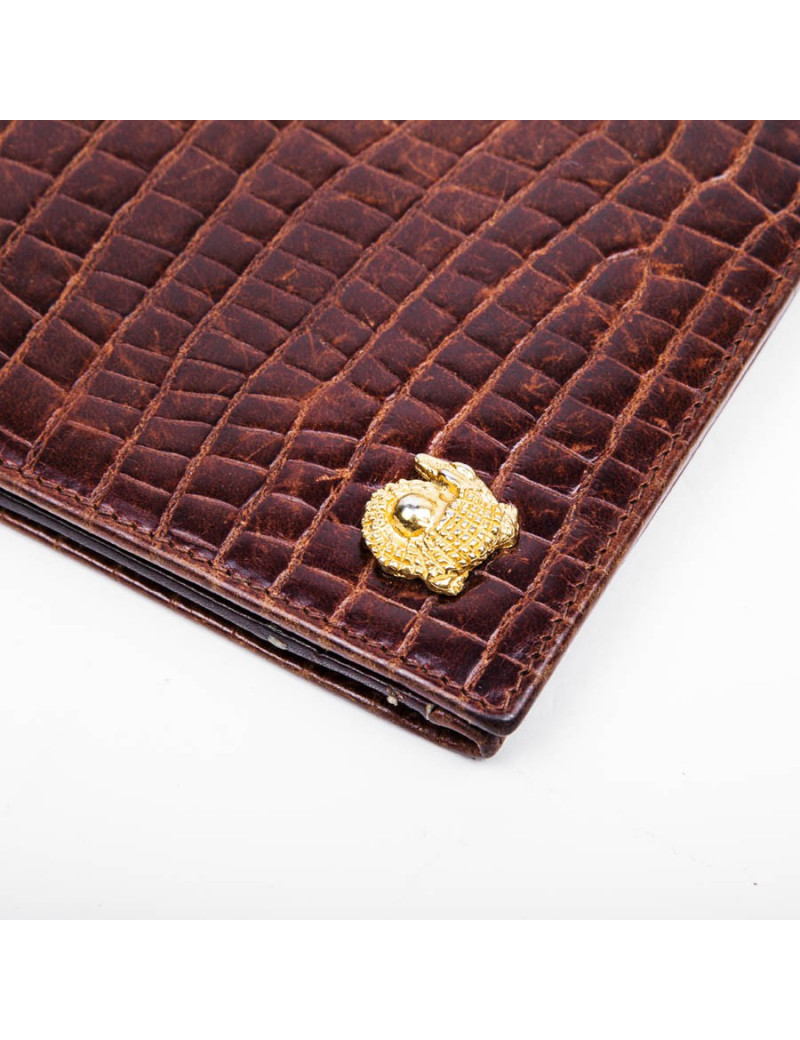 Portefeuille CELINE en crocodile Vintage