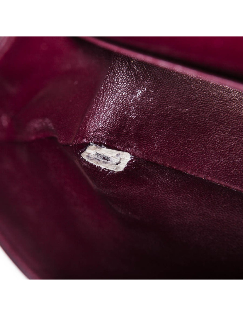 Sac timeless CHANEL en cuir d'agneau noir 