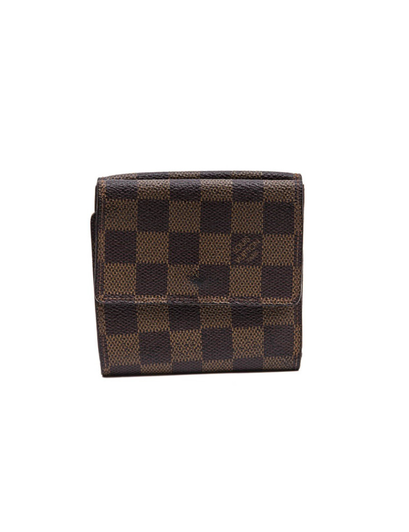 Porte monnaie LOUIS VUITTON en toile enduite monogram