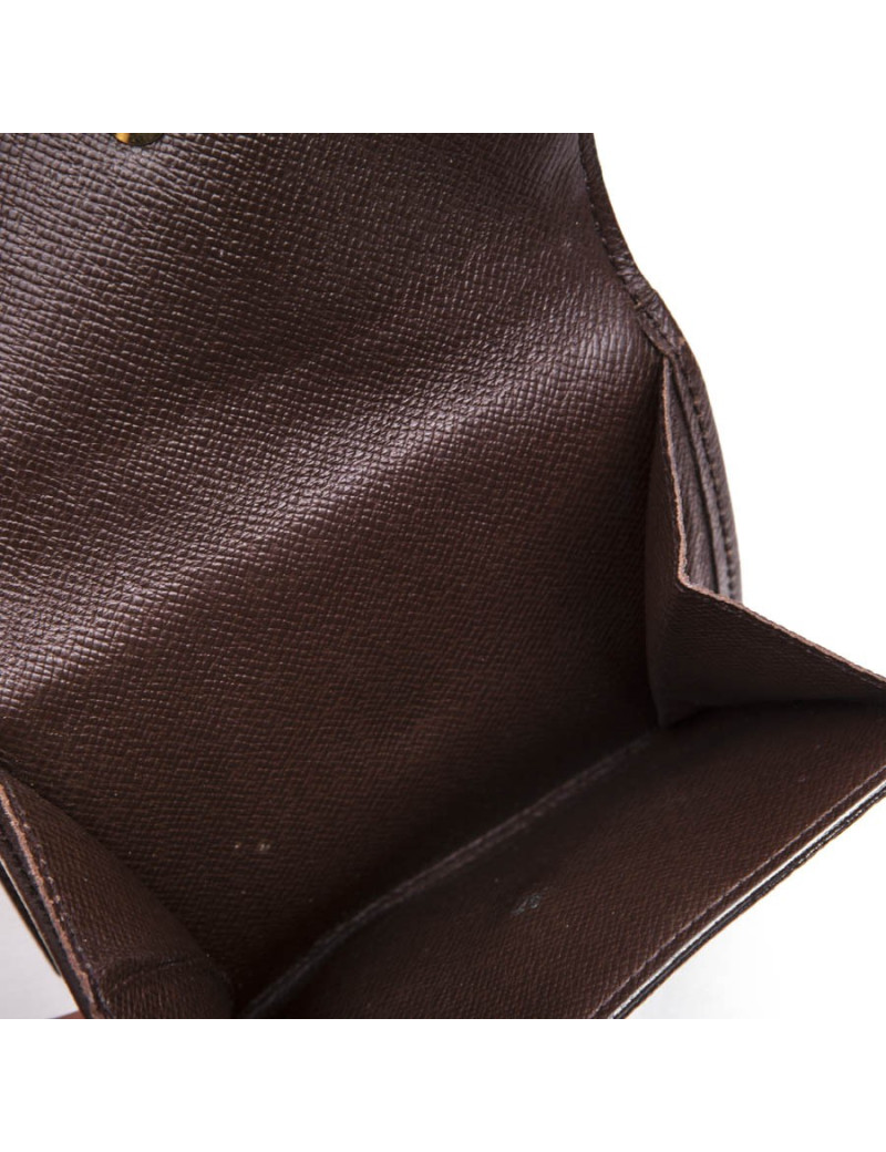 Porte monnaie LOUIS VUITTON en toile enduite monogram