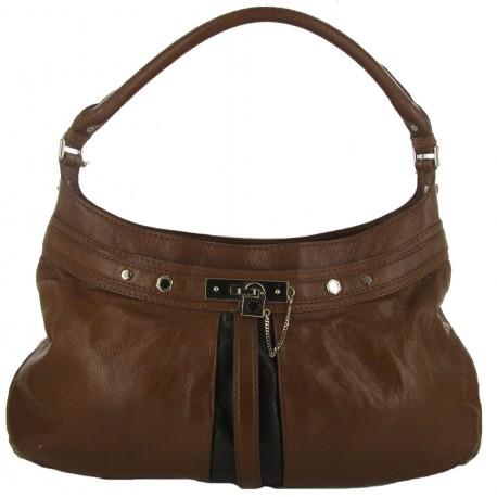 MARC BY MARC JACOBS brown leather bag