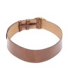 PRADA belt in brown leather size 80EU