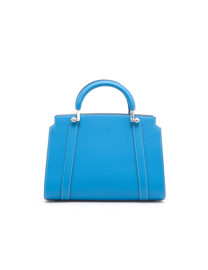 Sac MOYNAT cuir bleu