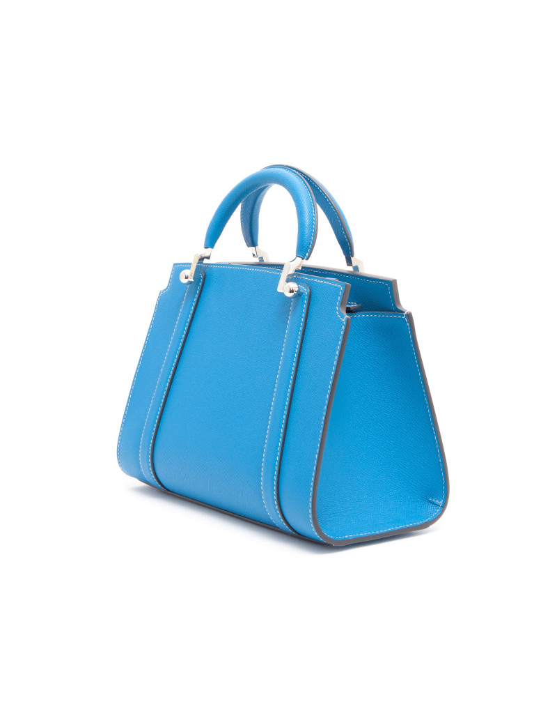 Sac MOYNAT cuir bleu