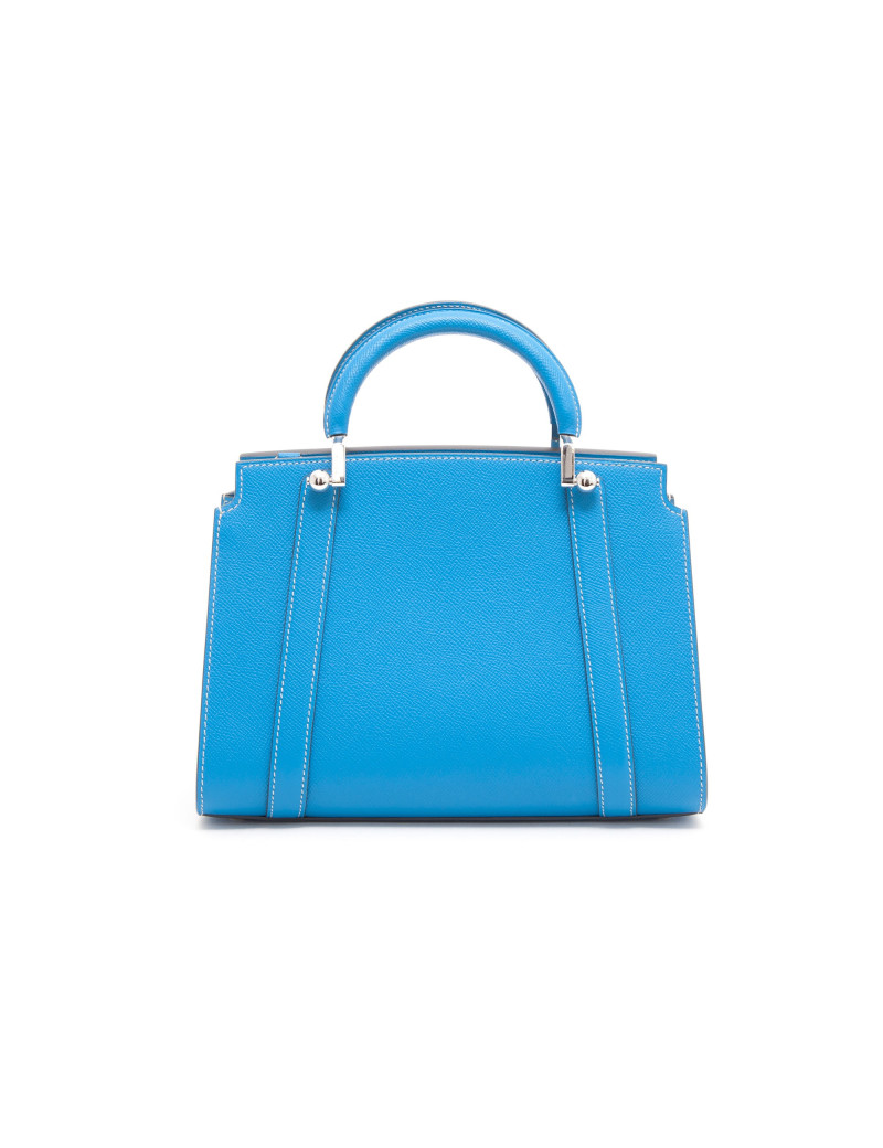 Sac MOYNAT cuir bleu