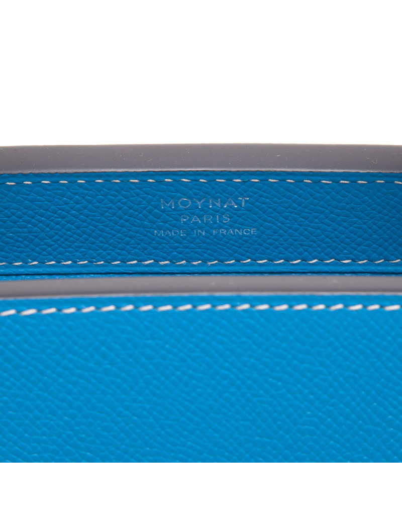 Sac MOYNAT cuir bleu