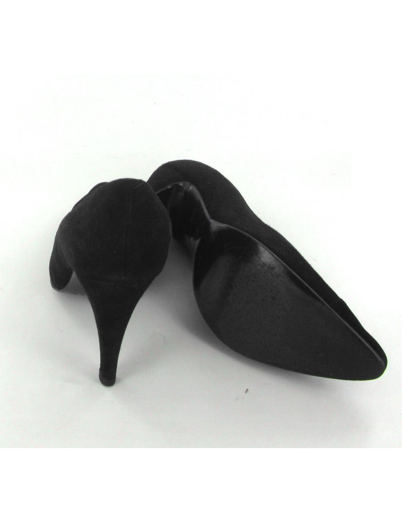 Escarpins CHANEL T37 en daim noir