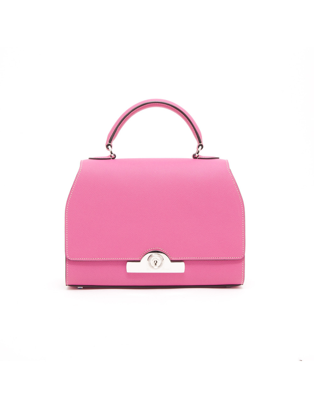  MOYNAT bag 'Rejane' model in candy pink leather