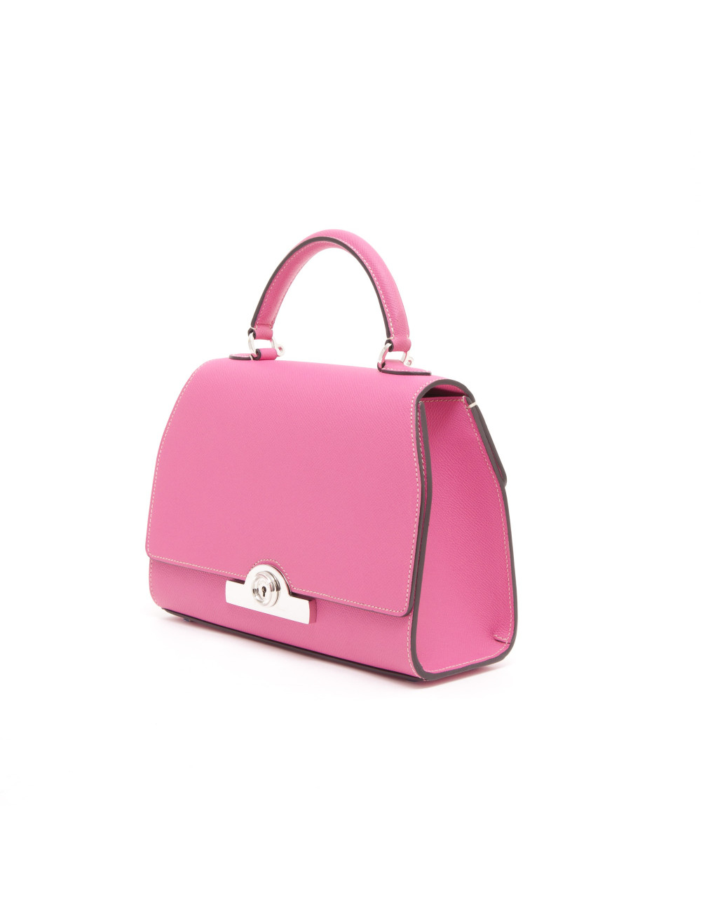  MOYNAT bag 'Rejane' model in candy pink leather