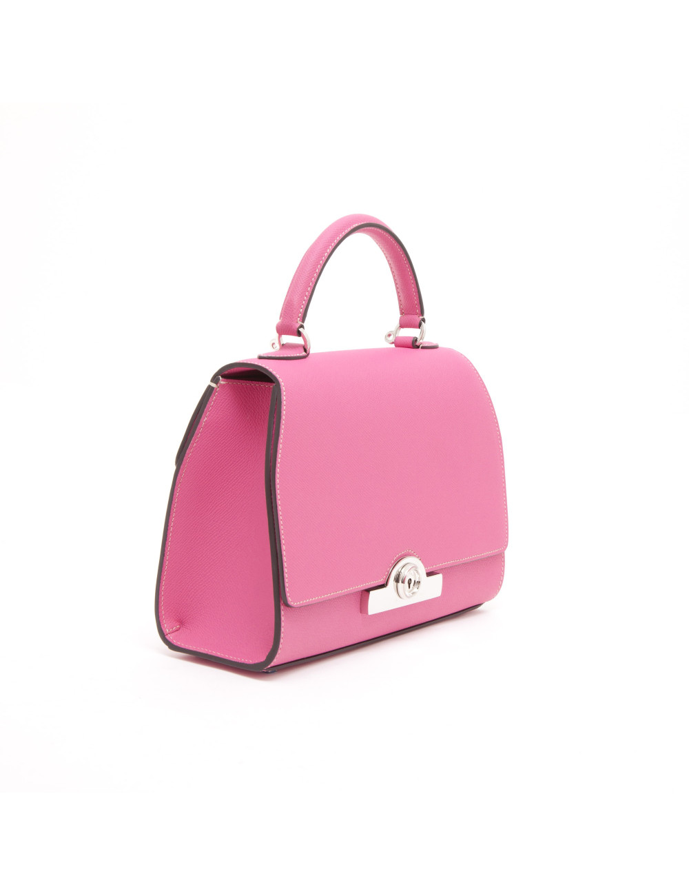  MOYNAT bag 'Rejane' model in candy pink leather