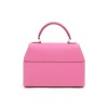  MOYNAT bag 'Rejane' model in candy pink leather