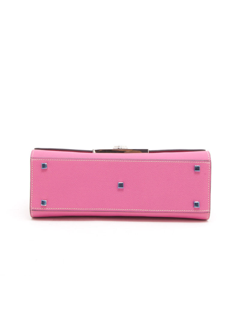  MOYNAT bag 'Rejane' model in candy pink leather