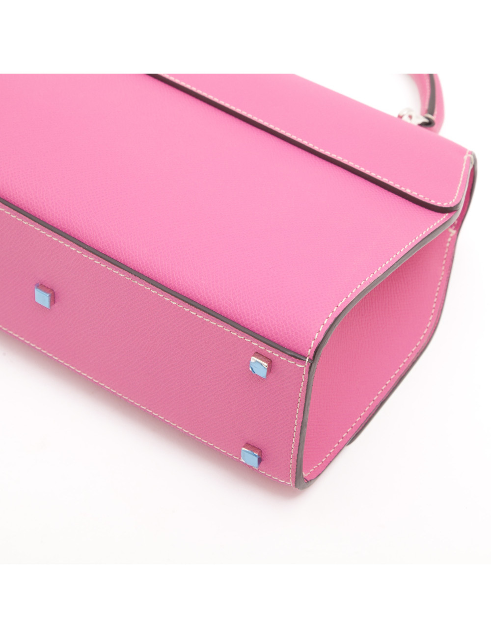  MOYNAT bag 'Rejane' model in candy pink leather