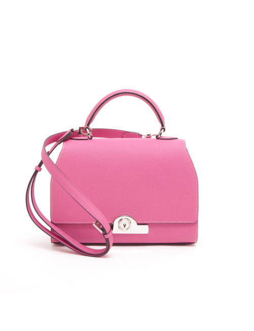  MOYNAT bag 'Rejane' model in candy pink leather