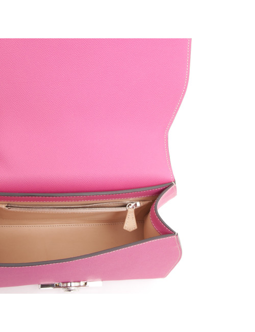 Sac MOYNAT cuir rose bonbon