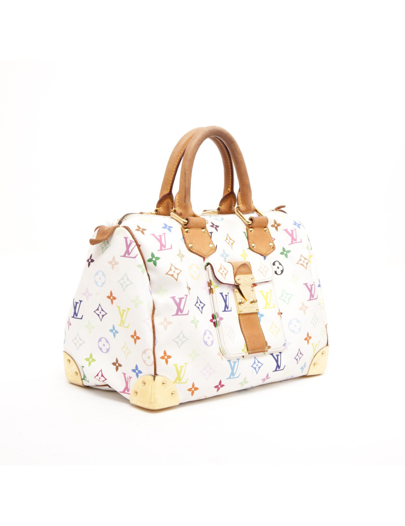 LOUIS VUITTON 'Speedy 30' bag in Murakami canvas
